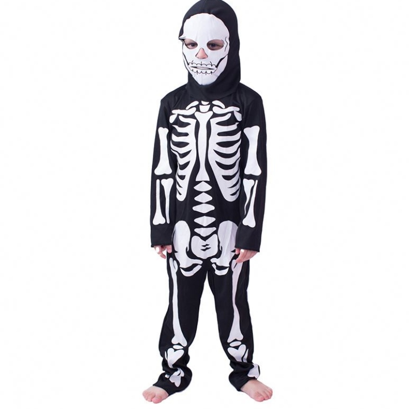 Costume pentru copii Halloween Costume pentru mascarade pentru bărbați și femei Schelet Schelet haine fantomă Costume de haine de groază