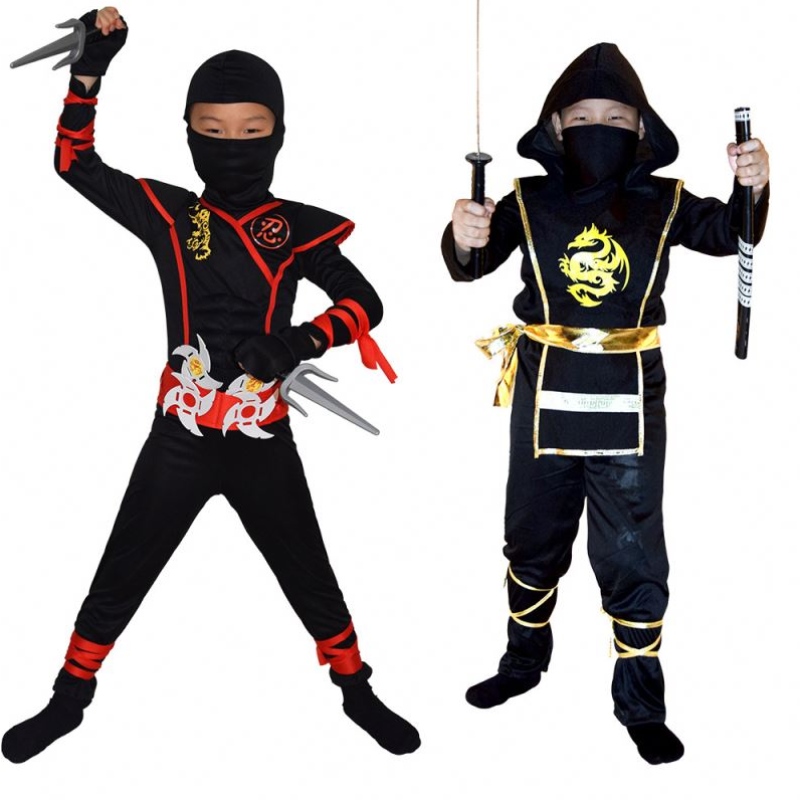 Băieți feteninja cosplay petrecere fantezistă cuțit pumnal darts carnaval helloween swordsman war costum costum