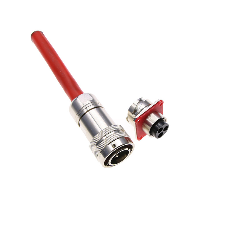 Seria C Conector circular de baionetă de grad industrial 3 cpin