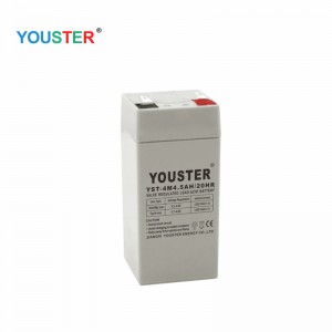 Baterie sigilată cu plumb acid 4v4.5ah mare capaity scară baterie sistem de ponderare