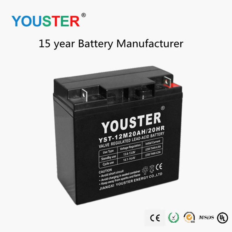Producător profesionist de baterii 12v20ah baterie solară cu plumb acid