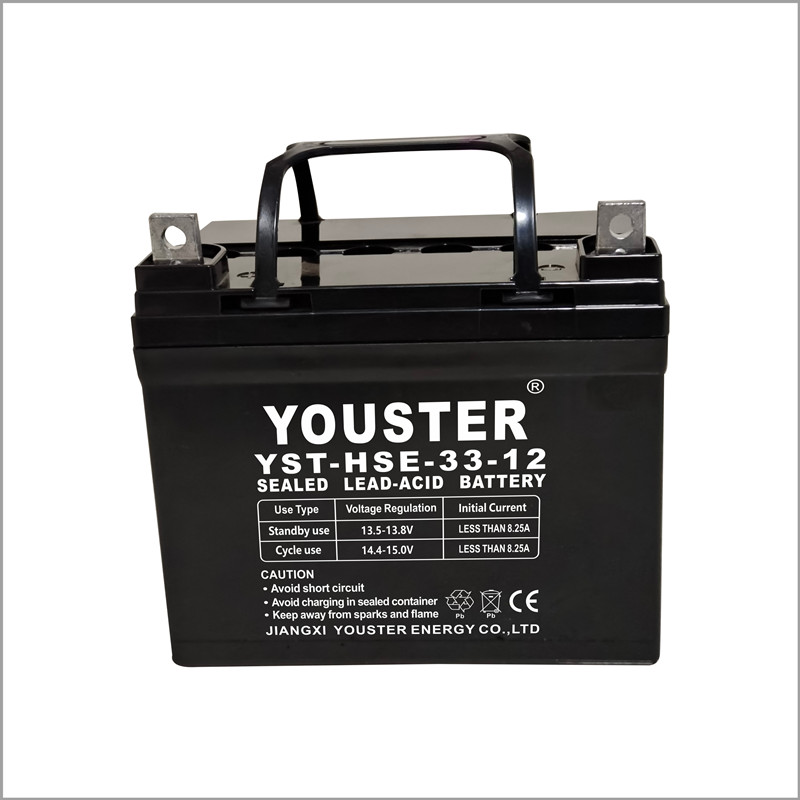 Fabrica Direct Vânzare AGM 12V33AH Long Long Cycle Deep Cycle Lead Batterie acid a sistemului solar