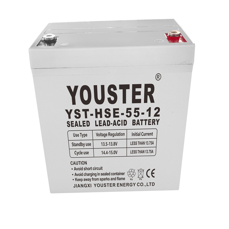 Producție de baterii cu acid cu plumb Ciclu profund AGM 12V55AH Baterii 12V 55AH Baterie de stocare