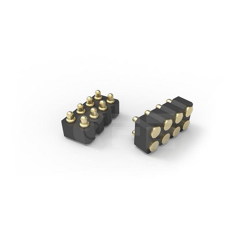 Conectorul pinului de 2,54 mm SMT/smd pogo