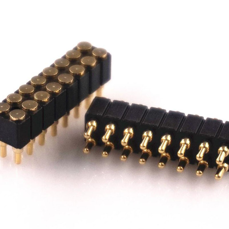 Conectorul pinului de 2,54 mm SMT/smd pogo