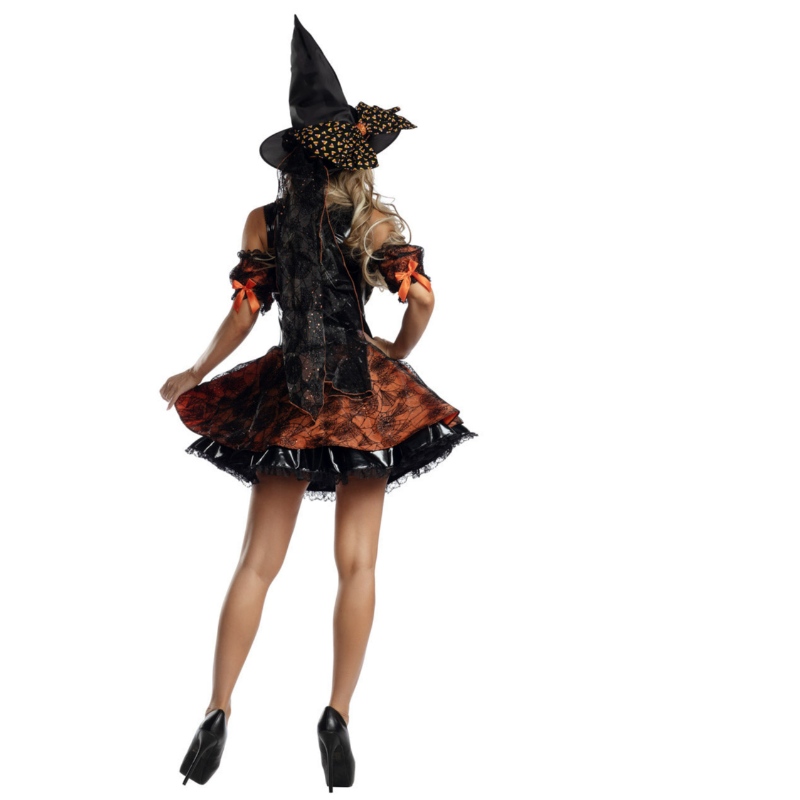 COSTUMUL DE VrĂjitoare CUI CANDY CORN