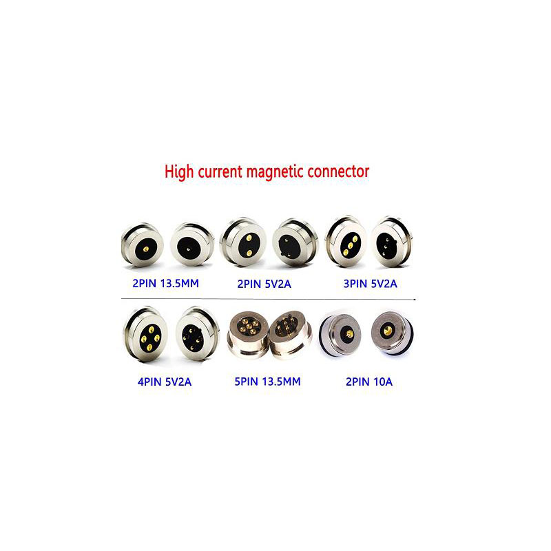 2pin/3pin/4pin/5pin/6pin Conector magnetic masculin & feminin pogo pin pentru LED