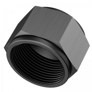 Bloc off capac adaptor feminin Fitting Plug Aliaj de aluminiu