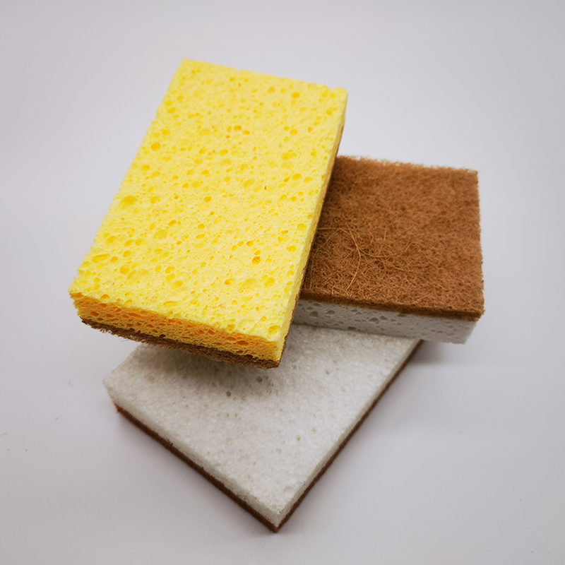 Curățare naturală a bucătăriei cu burete din microfibră de curățare naturală de sisal loofah burete de celuloză