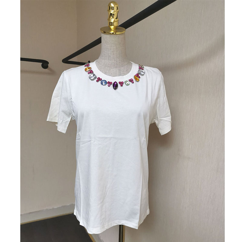 Tricou nou tencel din amestec de bumbac de înaltă calitate ladie\'s