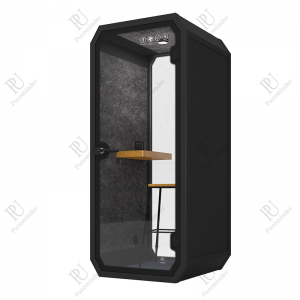 Cabină telefonică izolată fonică mobilă de întâlnire acustică izolată fonic cabină telefonică de birou pentru poduri private de birou