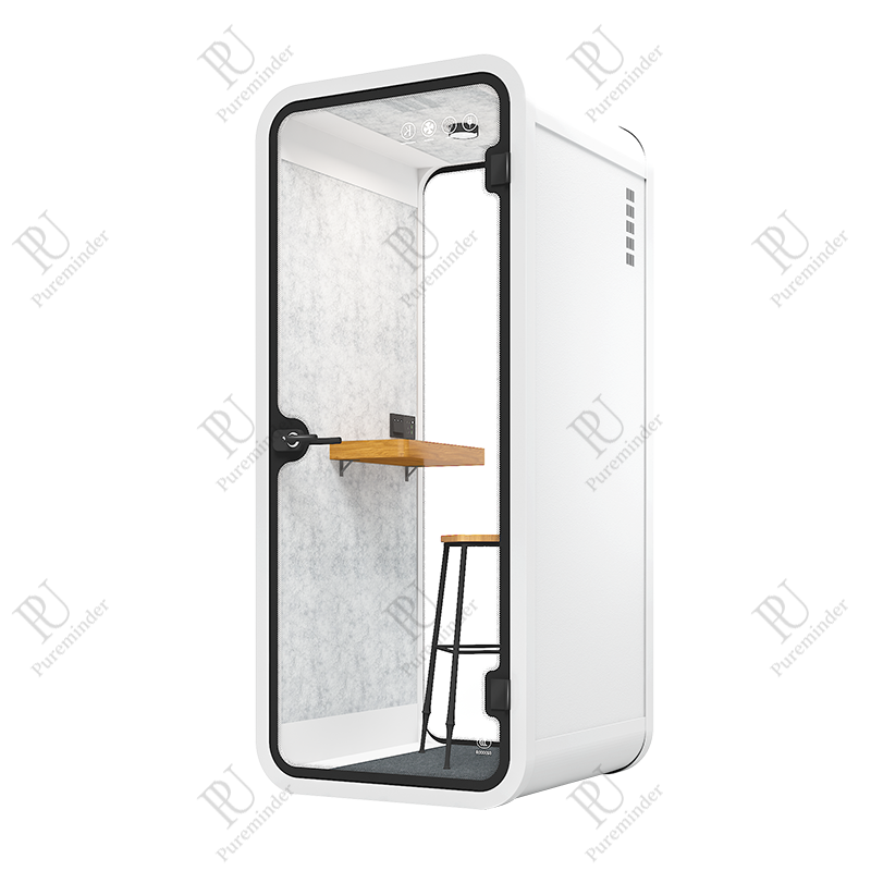 Cabină telefonică izolată fonică mobilă de întâlnire acustică izolată fonic cabină telefonică de birou pentru poduri private de birou