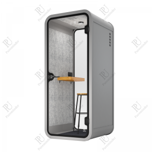 Cabină telefonică izolată fonică mobilă de întâlnire acustică izolată fonic cabină telefonică de birou pentru poduri private de birou