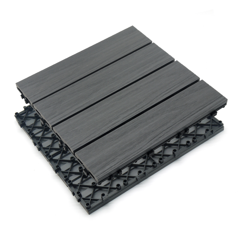 Producător impermeabil anti-UV terasă în aer liber WPC DIY placi lemn compozit din plastic China placi de baie
