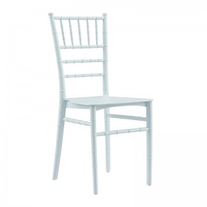 Tiffany Style Petrecere nunta din plastic Stivuitor de închiriere Banchet Petrecere PP Scaun Mobilier Scaun de eveniment