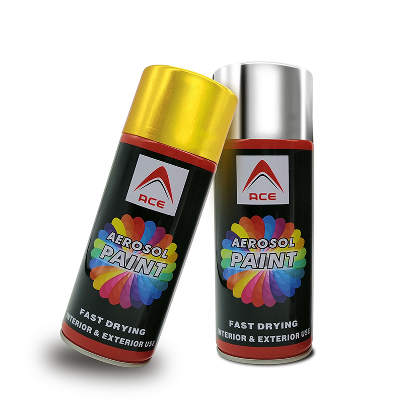 Metale vopsea spray cu sclipici cromate vopsea graffiti vopsea metalică