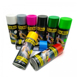 Culoare ieftină de înaltă calitate Aerosol Vopsea Eșantion de Graffiti Spray Graffiti Spray