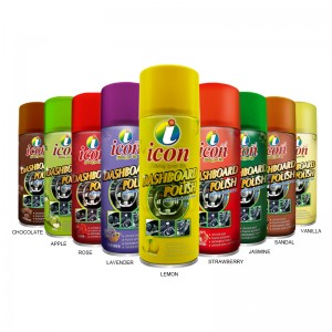 Auto Silicon Silicon Placă de bord de bord Spray Polonez de ceară de ceară