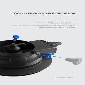 Distribuitor de sisteme de însămânțare cu drone agricole