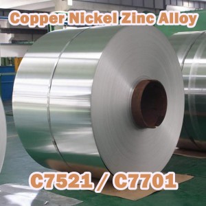Aliaj de zinc denichel de cupru C7521/C7701
