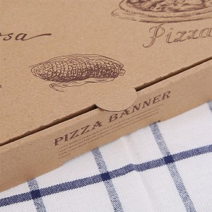 7/9/12 inch China Rectangle Pizza Box, Biodegradable Custom Box pentru pizza
