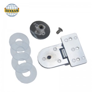 Balamală rotundă de margele de perete