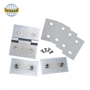 Balamală curbată interioară