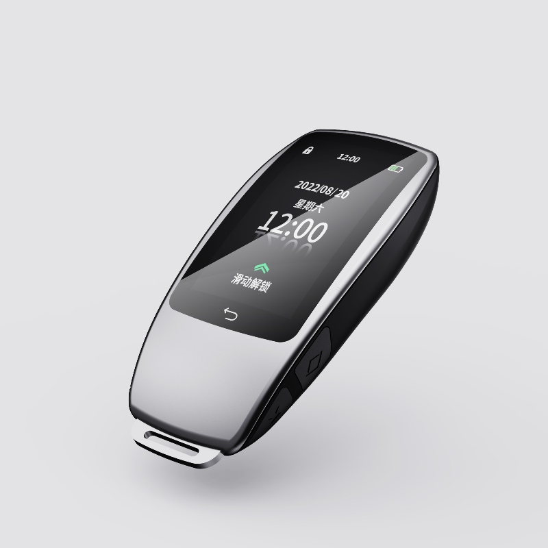 Cheie de mașină de telecomandă inteligentă, actualizare intrare fără cheie compatibilă cu motor de pornire push, afișare LCD Blocare automată&Deblocare, toate într -o singură cheie FOB Hardware înlocuire, logo -ul auto opțional cu setul de instrumente