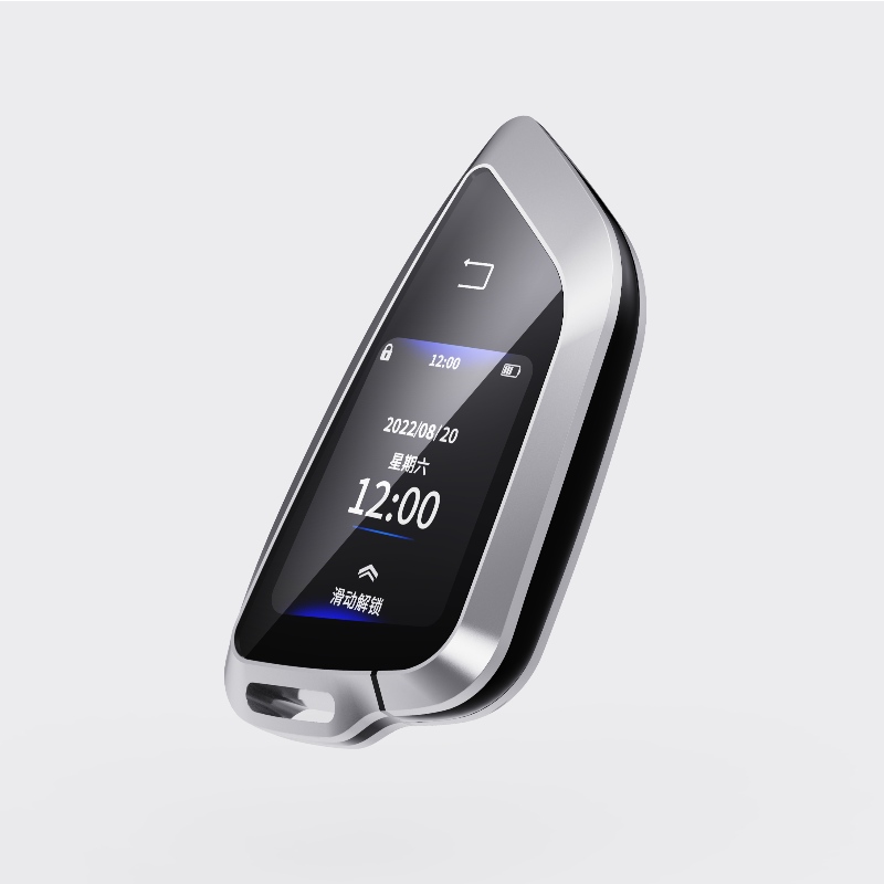 Cheie de mașină LCD inteligentă, actualizare intrare fără cheie, blocare automată&Deblocați la distanță de la distanță de la distanță, înlocuire a fob -ului, accesorii anti -furt, afișare logo -ul vehiculului