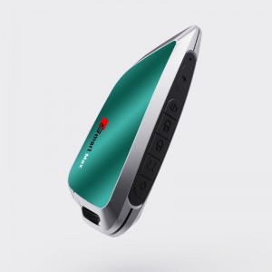 Cheie auto inteligentă LCD, actualizare intrare fără cheie, tasta auto verde Locare automată&Deblocați -vă de pornire a mașinii de la distanță, Tasta Fob Accesorii anti -furt, afișaj logo -ul vehiculului