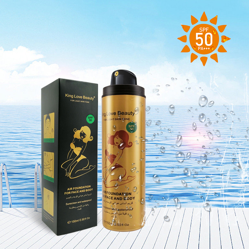 Spray de fundație de umiditate de durată