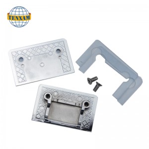 Filet teșită margine de 0 grad clemă