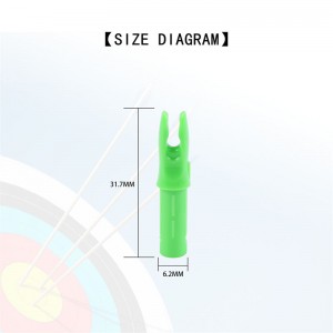 Elongarrow arc săgeată nock pentru carbon săgeată aluminiu săgeată arc accesorii nock