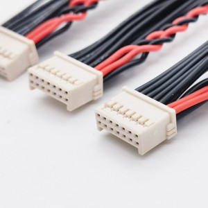Linia terminalului Molex 501646-1400 Cablaj cu două rânduri de sârmă de 2,0 mm robot robot perie motor conector personalizare cablu