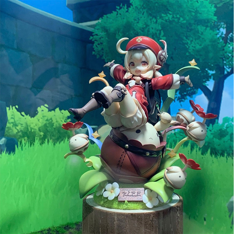 Anime Original God Zephyr Ordin Korie Spark Knight Ver. Model de mână de păpușă drăguță