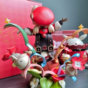 Anime Original God Zephyr Ordin Korie Spark Knight Ver. Model de mână de păpușă drăguță