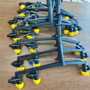 Duza de presiune a UAV agricol, unnou model, a fost pusă online cu efect bun