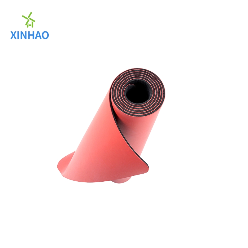 Mat de yoga de cauciuc cu ridicata, logo-ul și modelul personalizat, grosimea 4mm/5mm cauciucnatural Protecția mediului Mat de fitness poate finon-alunecare inodor