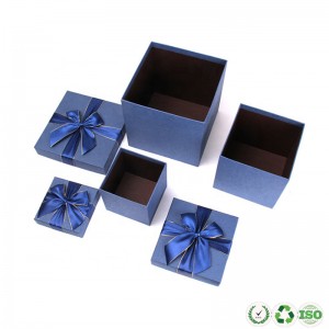 Cutie cadou personalizată de hârtie artizanală reciclată