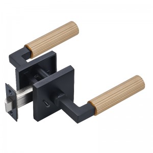 S7132 Încuietor modern de ușă pătrată de înaltă calitate, heavy -datorie modernă design cu ușă mâner cu ușă ușă