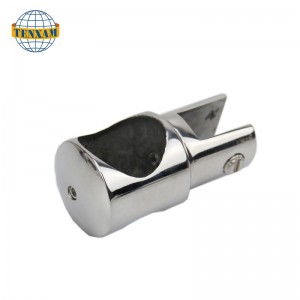 Conector de susținere a tubului de aliat a tubului de zinc reglabil