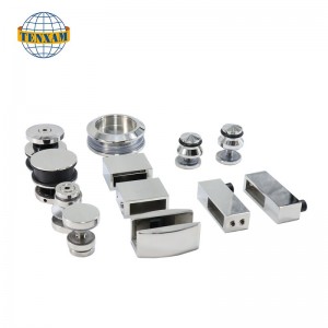 Fitinguri pentru uși glisante cu duș din oțel inoxidabil cu motor cu ușă glisantă pentru baie