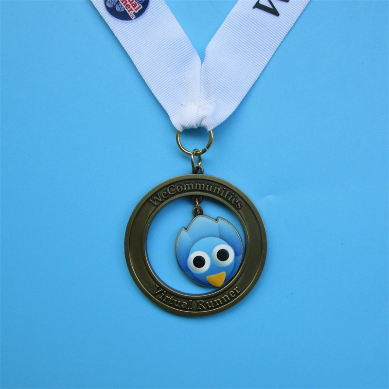 Medalii metalice cu umeraș 3D Premiu personalizat pentru medalii pentru animale