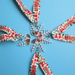 Producător de medalii Medalii de combinație de Crăciun moale personalizate