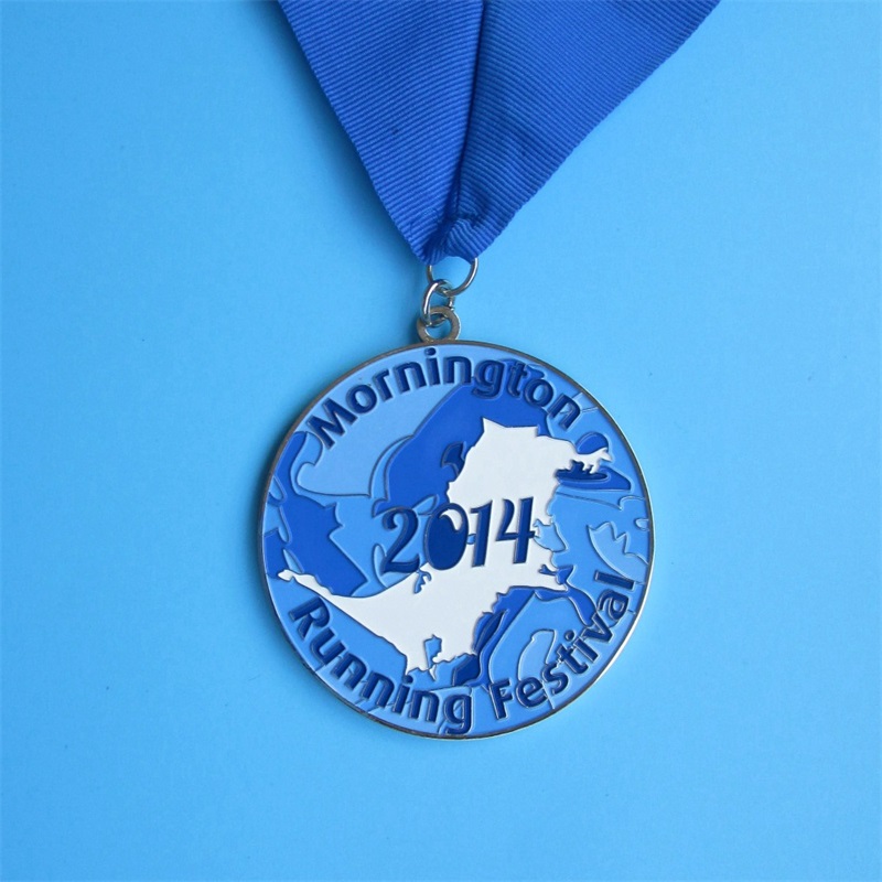 Festival Awards Medalii de rulare din argint strălucitor