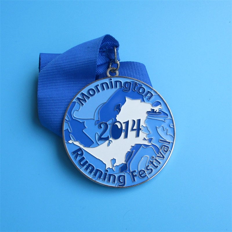 Festival Awards Medalii de rulare din argint strălucitor