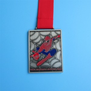 Medalii personalizate Design Caracter de desene animate 3D Shade Medalii de metal moale pentru vânzare