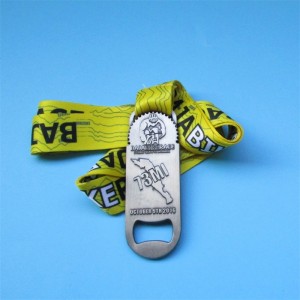 Medalion personalizat Metal Metal cu deschizător de sticle