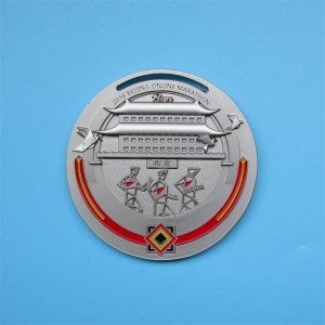 Logo -ul personalizat Antique Design 3D Metal Medalia colorată Medalia Maratonului Finishers 2016 2016