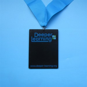 Design de desene animate Medalii Medalii Metalice de Vacanță cu efect stereoscopic 3D